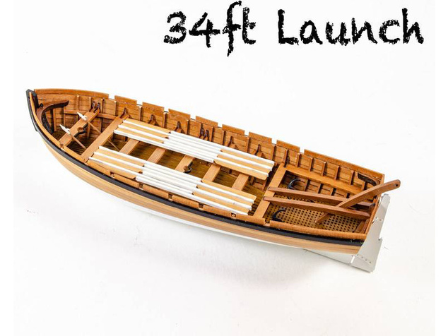 Vanguard Models Launch čln 34" 1:64 kit