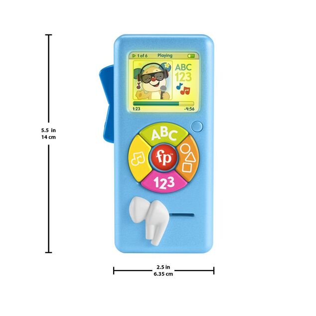 Fisher Price Psíkov hudobný prehrávač CZ/SK/ENG/HU/PL