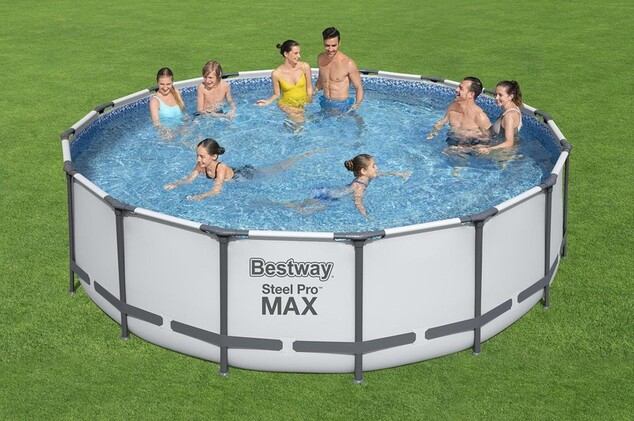 Záhradný bazén Bestway 5612X Steel Pro MAX 4.27m x 1,22m Pool Set
