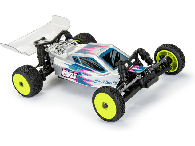 Pro-Line kolo 1:24, pneu Electron 2.0, disk žltý, H7 (4): Micro-B
