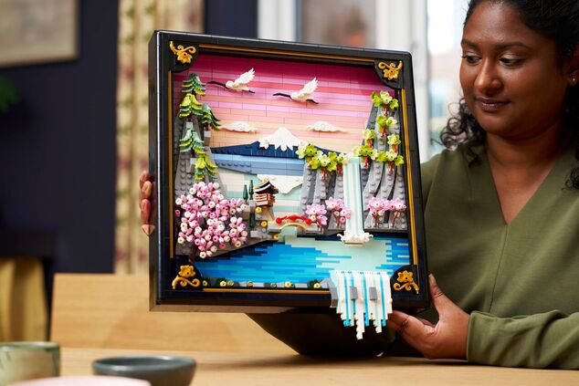 LEGO® Art 31218 Paisaje con huerto de cerezos
