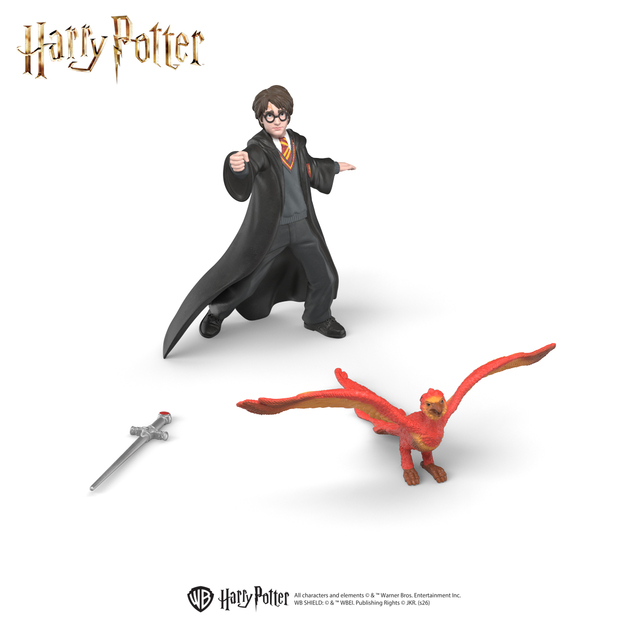 Schleich Harry Potter - Harry &amp; Fawkes mit Schwert