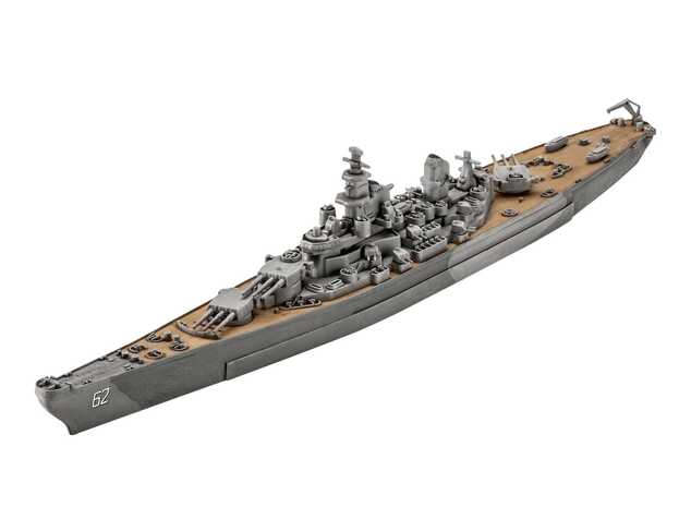 Plastikmodellbausatz Schiff 05183 - USS New Jersey (1:1200)