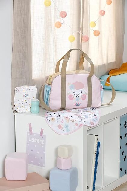 Zapf Creation BABY Born Taška na prebaľovanie Kvety