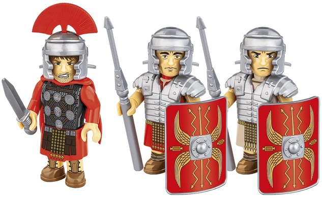 Cobi Imperium Romanum Rimania 3 figúrky s doplnkami