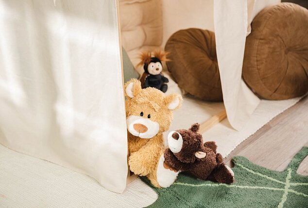 NICI peluche Orso Mielo 35cm, VERDE