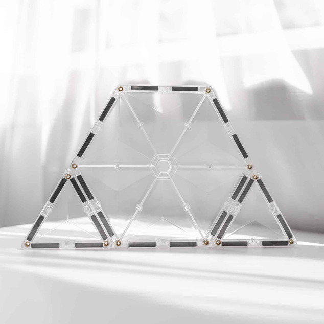 CONNETIX® Clear Starter Pack costruzioni magnetiche 34 pc