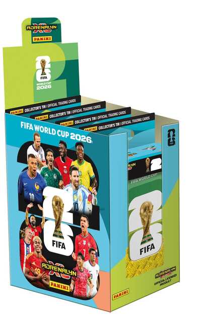 FIFA WORLD CUP 2026 - ADRENALYN - plechová krabička POCKET
