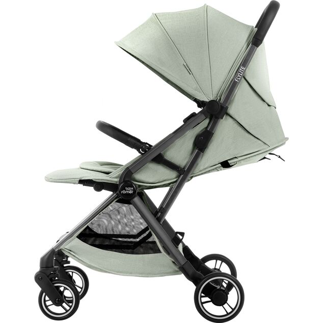 Set Kočík FLYLITE + cestovná taška zadarmo, Sage Green
