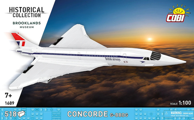 Cobi Concorde del Museo de Brooklands, 1:100, 518 k
