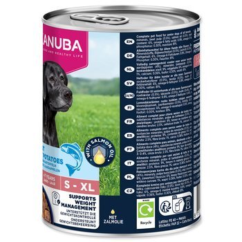 Konzerva EUKANUBA Senior bohatá na pstruha s batátmi 400 g