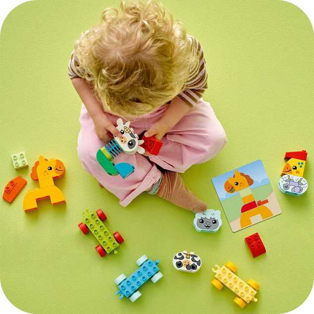 LEGO® DUPLO® 10412 Vláčik so zvieratkami