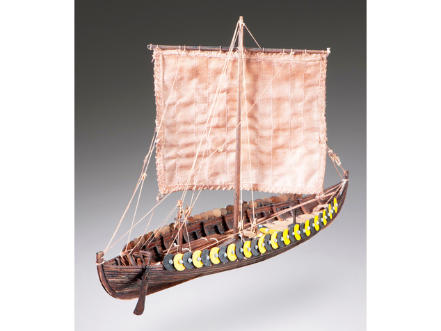 Dušok Vikingská loď Gokstad 1:72 kit
