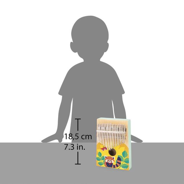 Janod Gioia Instrumento musical de madera para niños Kalimba