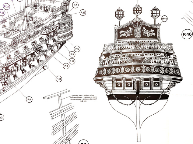 Mantua Model San Felipe 1690 1:75 kit