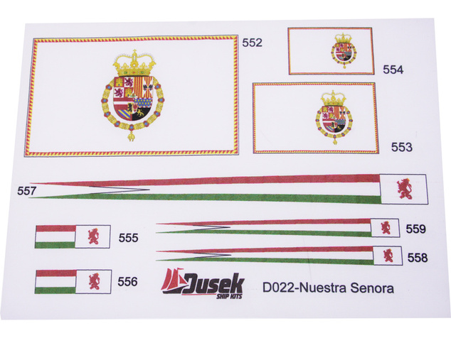 Dušok Nuestra Senora 1687 1:72 kit