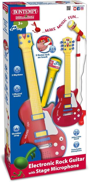 Bontempi detská elektonická rocková gitara