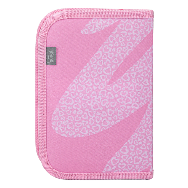 BAAGL Šolski peresnica enonadstropna Hello Kitty Sweet Leopard GRS
