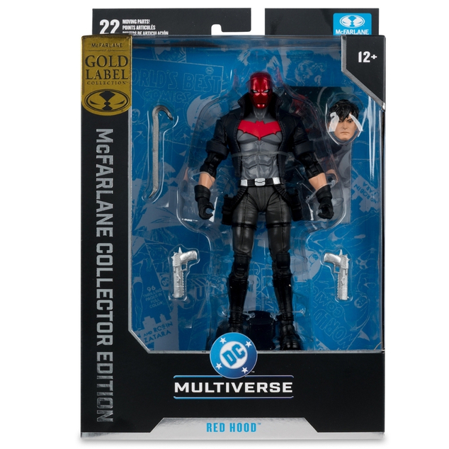 Akcijska figura DC Multiverse Red Hood (Under the Red Hood) – 18 cm (7 inča), Deluxe, Gold