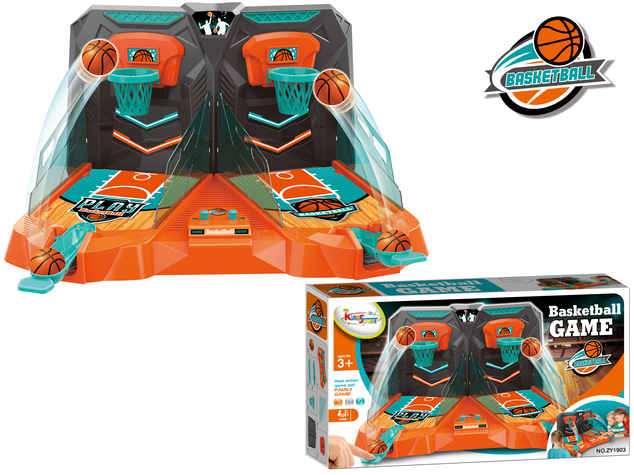 Stolní hra basketbal pro 2 hráče s počítadlem skóre