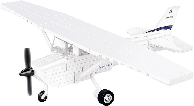 Cobi Cessna 172 Skyhawk-alb, 1:48, 160 CP