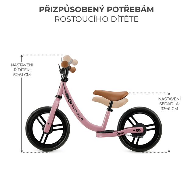 KINDERKRAFT Scooter Space Deep Dark pink
