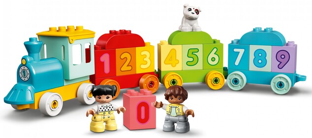LEGO® DUPLO® 10954 Vláčik s číslami – Učíme sa počítať