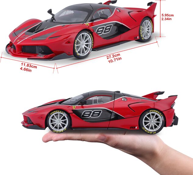 Bburago 1:18 Ferrari Signature Serie FXX K Rot