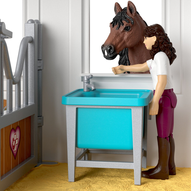 Schleich Clinica pentru cai - Copite sănătoase