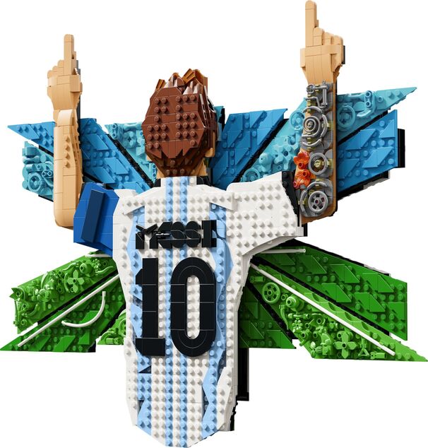 LEGO® Editions 43018 Lionel Messi – Okamih víťazstva