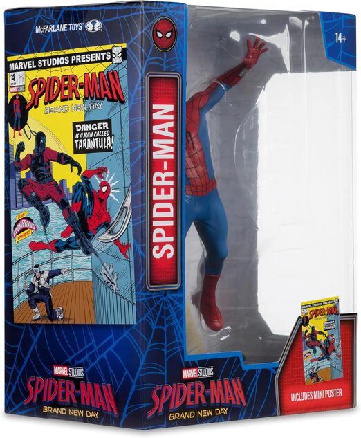Marvel Figura McFarlane - Spider-Man (s prizorom) (Spider-Man: Brand New Day) 24 cm