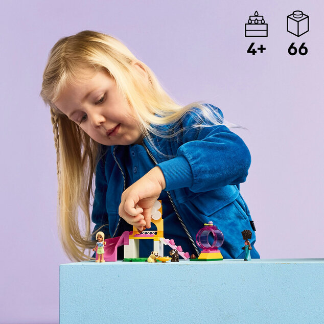 LEGO® Friends 42665 Loc de joacă pentru cățeluși