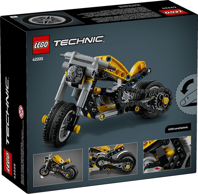 LEGO® Technic 42225 Žlutá motorka