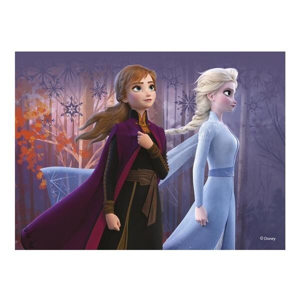 Drevené kocky Frozen II 12 ks
