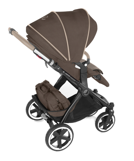 JANÉ Crosslight kombinirana kolica + Micro Pro body + Koos i-size autosjedalica Cold Black