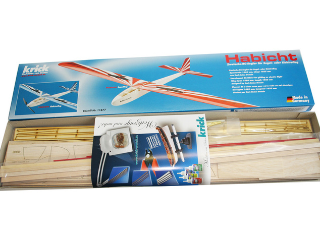 Krick Habicht planeur/kit E-planeur