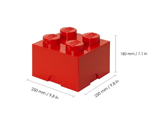 LEGO úložné boxy Multi-Pack 4 ks - classic