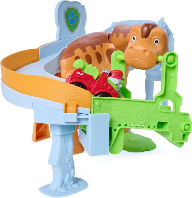 Spin Master Pattuglia Paw Dino grande pista per veicoli