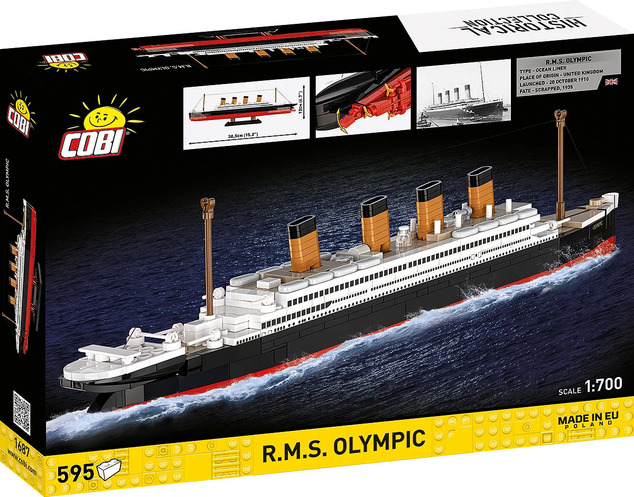 Cobi 1687 R.M.S. Olympic, 1:700, 595 k