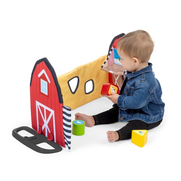 Baby Einstein Deka na hranie s 3D farmou Busy Barnyard™