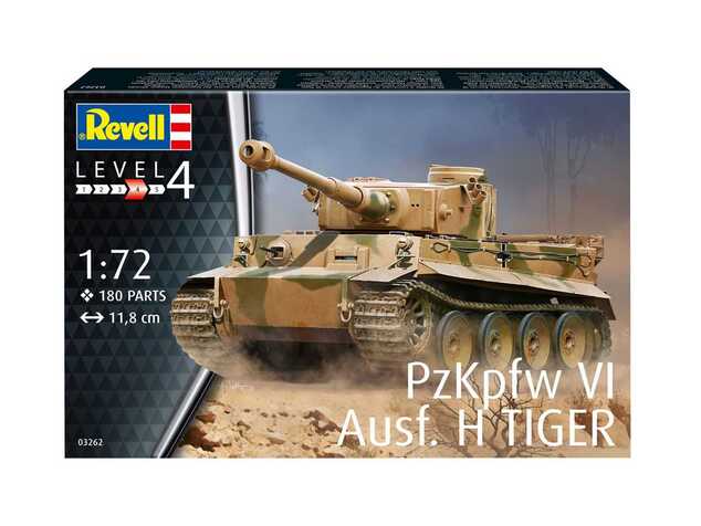 Plastikmodellbausatz Panzer 03262 - PzKpfw VI Ausf. H-Tiger (1:72)