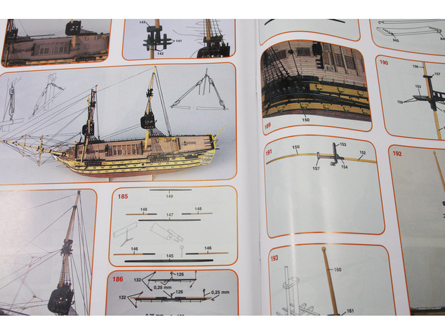 Mantua Model HMS Victory 1:200 kit