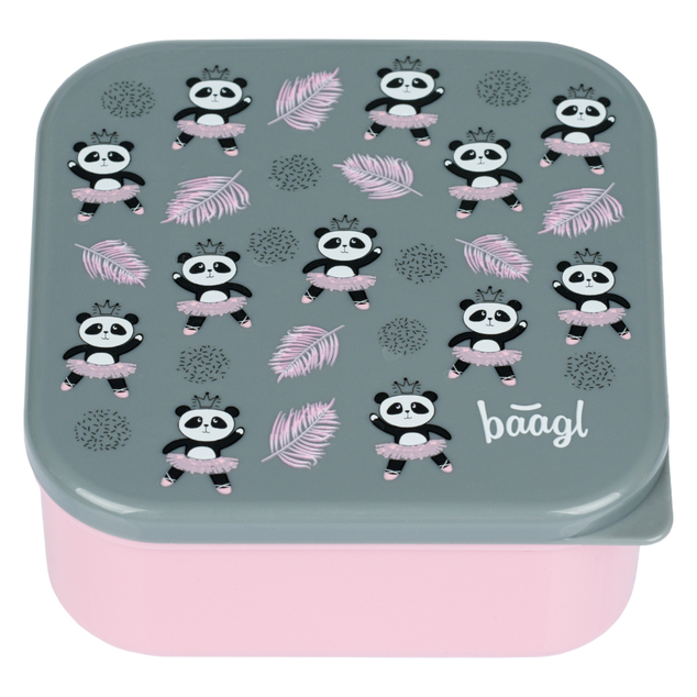 BAAGL Box na desiatu 4 v 1 Panda