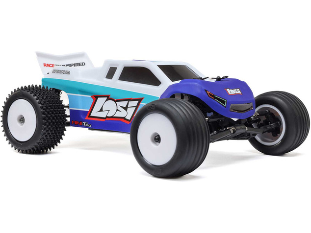 Losi Mini-T 2.0 V2 Brushless 1:18 RTR modrá