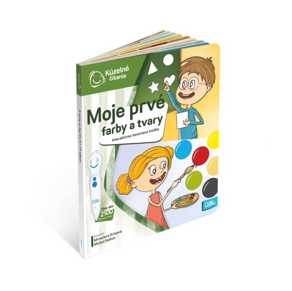 Albi Kúzelné čítanie Kniha Moje prvé farby a tvary