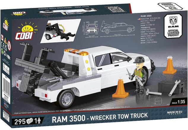 Cobi RAM 3500 Odťahovka, 1:35, 295 k, 1 f