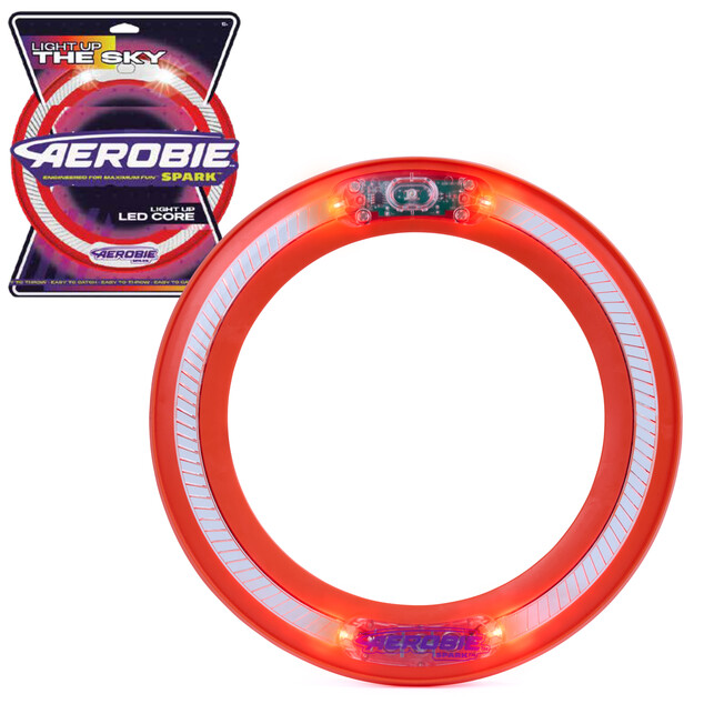 Aerobie Spark LED repülő korong narancssárga