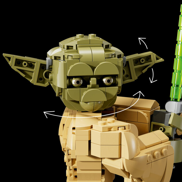 LEGO® Star Wars™ 75438 Bustul lui Yoda