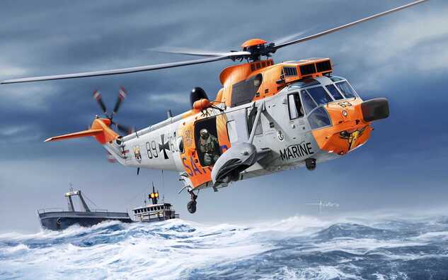 Plastic ModelKit vrtulník 03785 - Westland Sea King Mk. 41 (1:72)