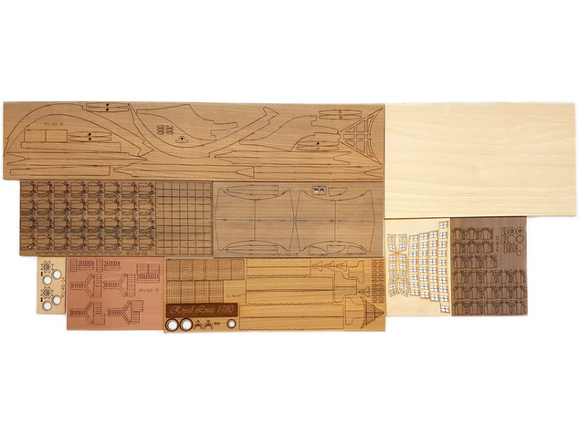 MAMOLI Royal Louis 1780 1:90 kit